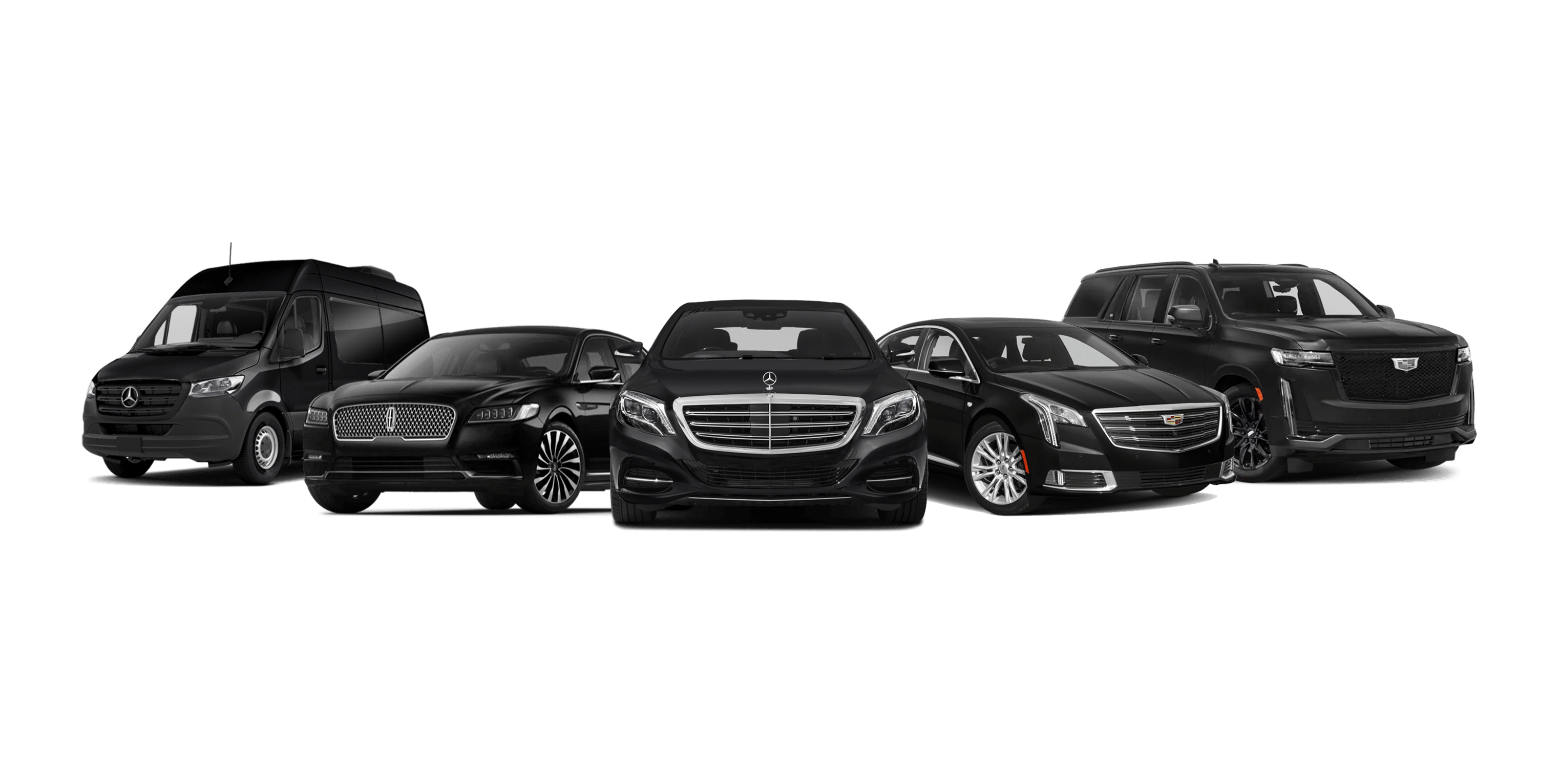 Limitless VIP luxury black car fleet
