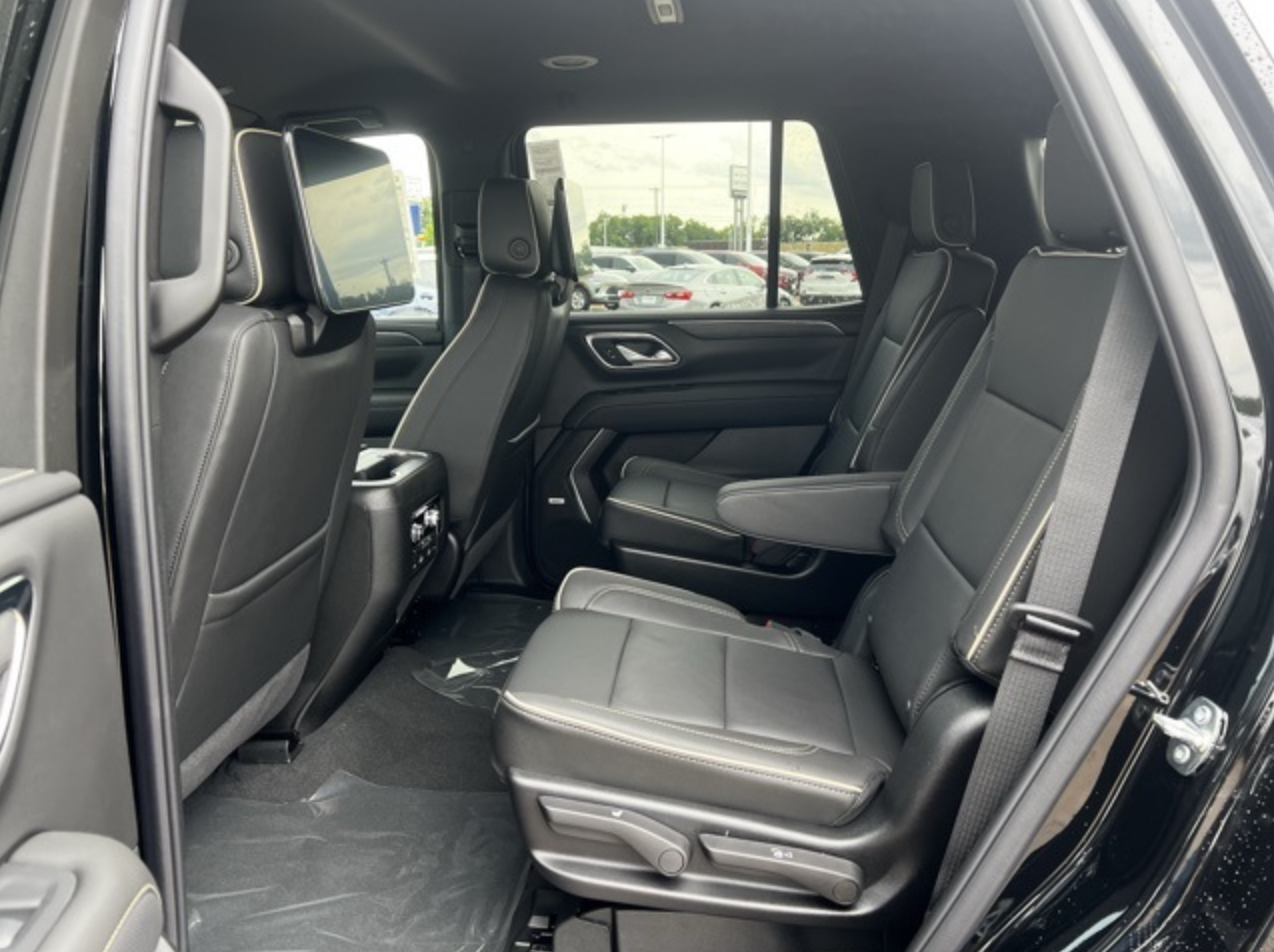 GMC Yukon premium SUV passenger cabin