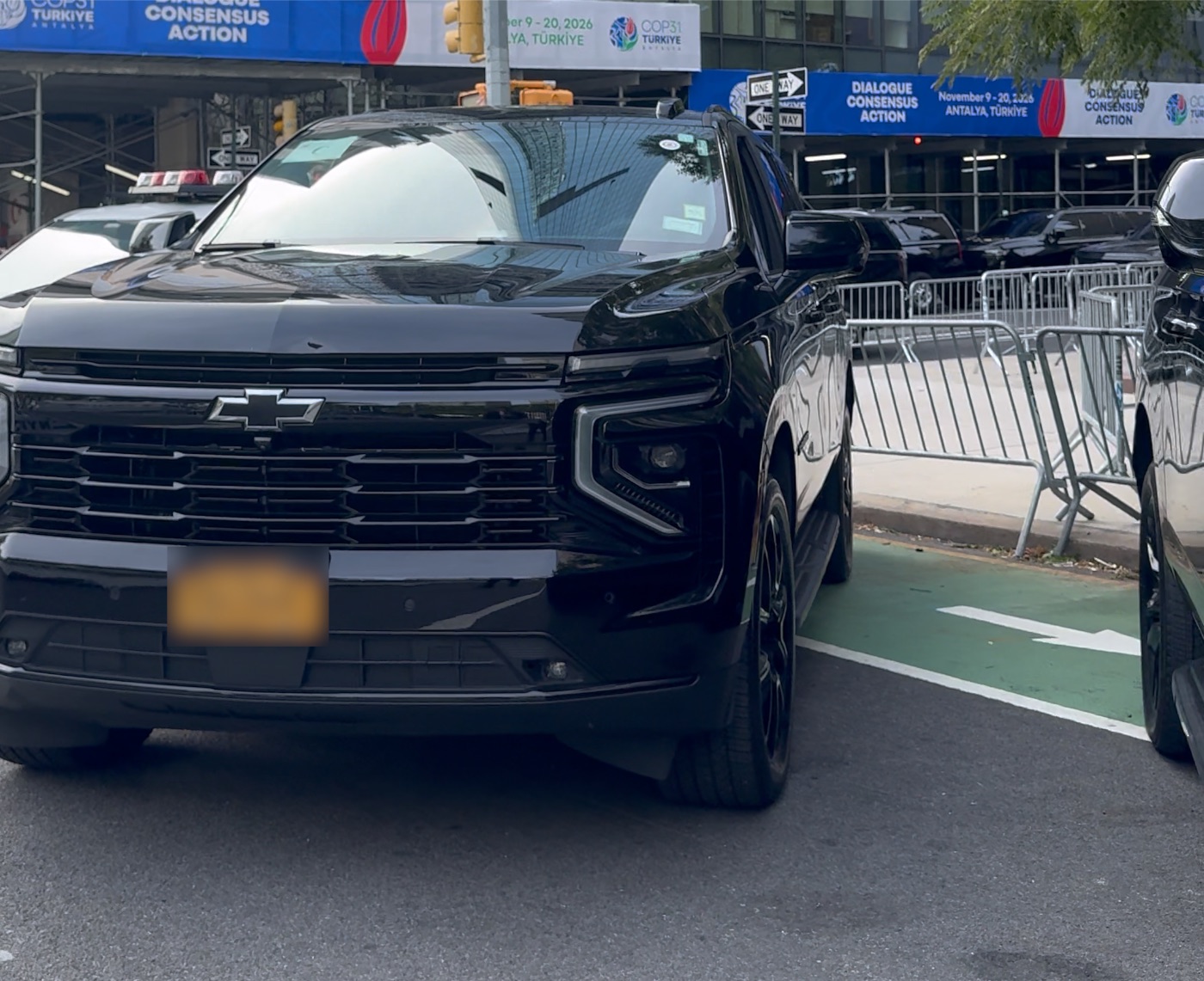 Limitless VIP Chevrolet Suburban on First Avenue during UN Week